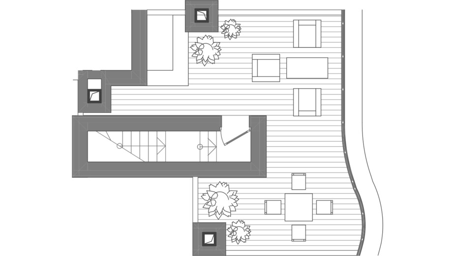 Планування багато­рівневої квартири в ЖК Creator City 70.56 м², фото 223570