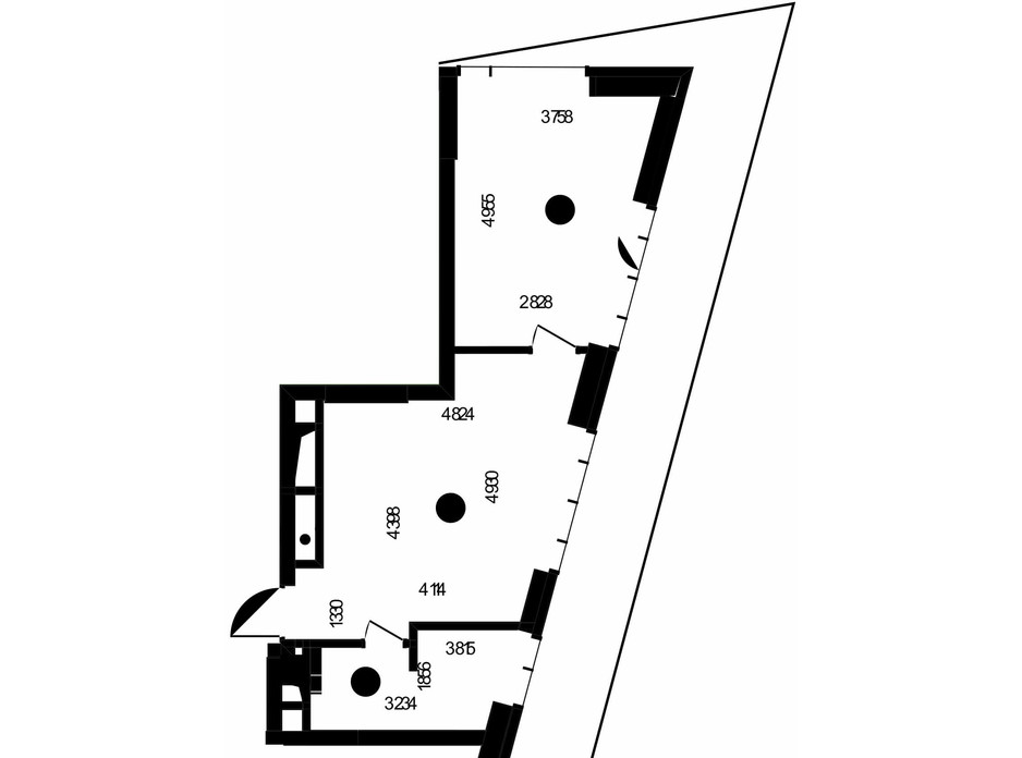 Планування 1-кімнатної квартири в ЖК «Метрополіс» 44.32 м², фото 223683 Планування 1-кімнатної квартири в ЖК «Метрополіс» 44.32 м², фото 223683
