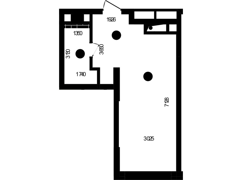 Планування 1-кімнатної квартири в ЖК «Метрополіс» 31.65 м², фото 223684 Планування 1-кімнатної квартири в ЖК «Метрополіс» 31.65 м², фото 223684