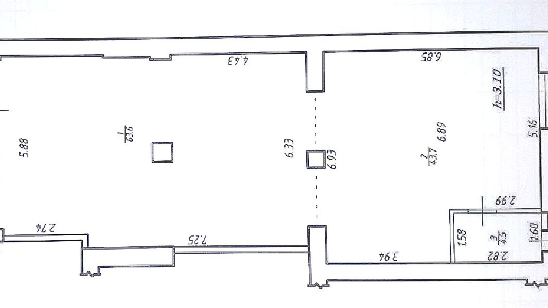 Планування приміщення в ЖК Левада Затишна 107 м², фото 224707