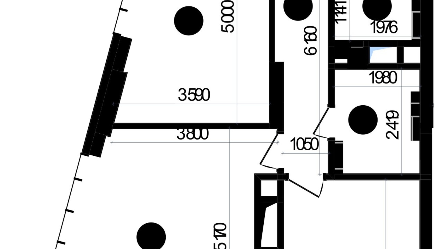 Планировка 2-комнатной квартиры в ЖК Метрополис 67.98 м², фото 224957