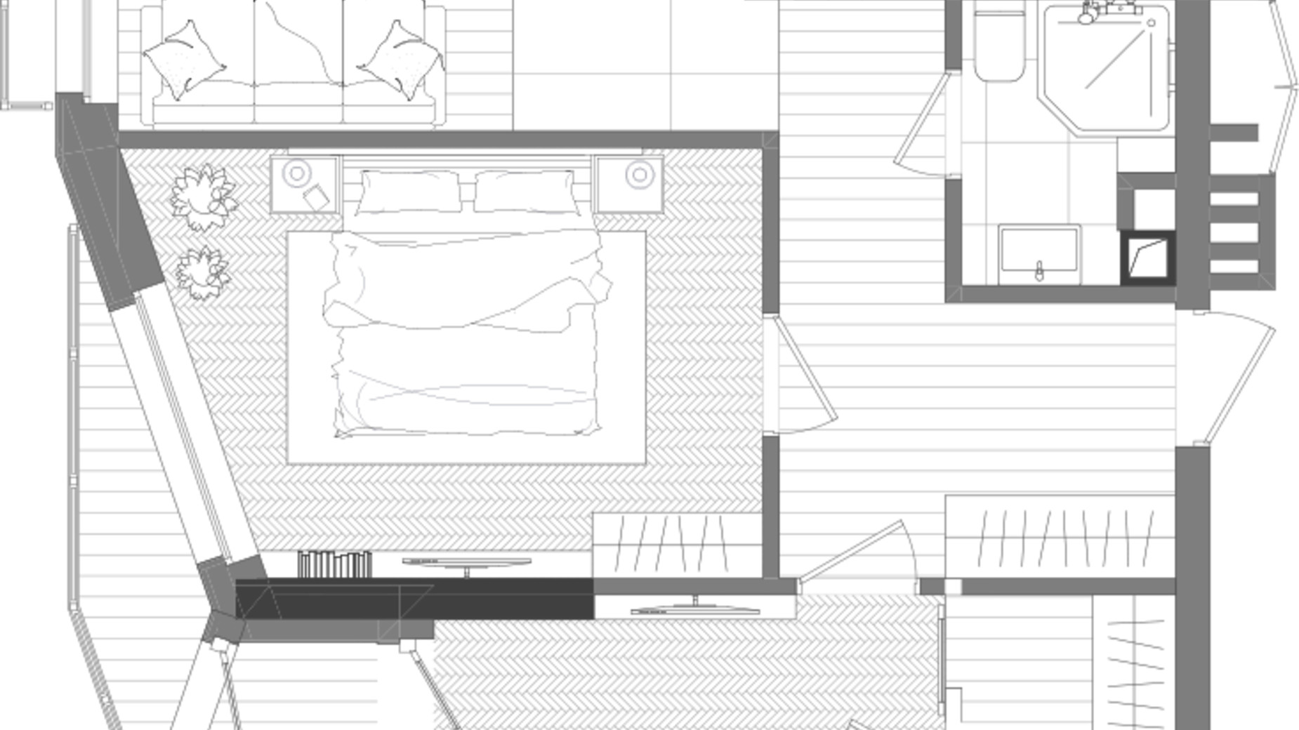 Планування 2-кімнатної квартири в ЖК Creator City 59.9 м², фото 225849