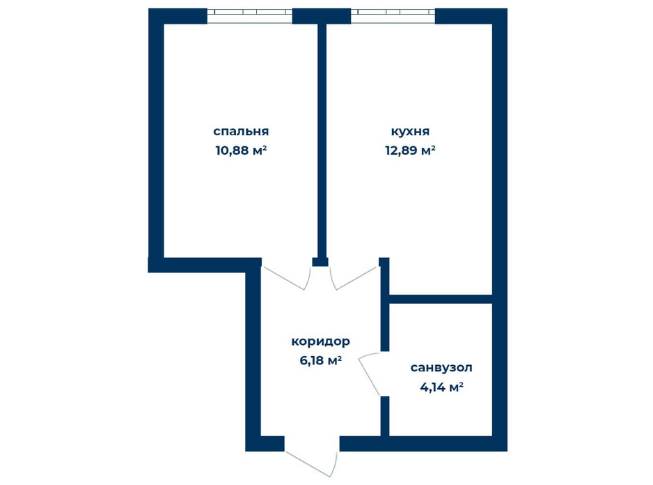 Планировка 1-комнатной квартиры в КД Liverpool House 34.09 м², фото 226109 Планировка 1-комнатной квартиры в КД Liverpool House 34.09 м², фото 226109