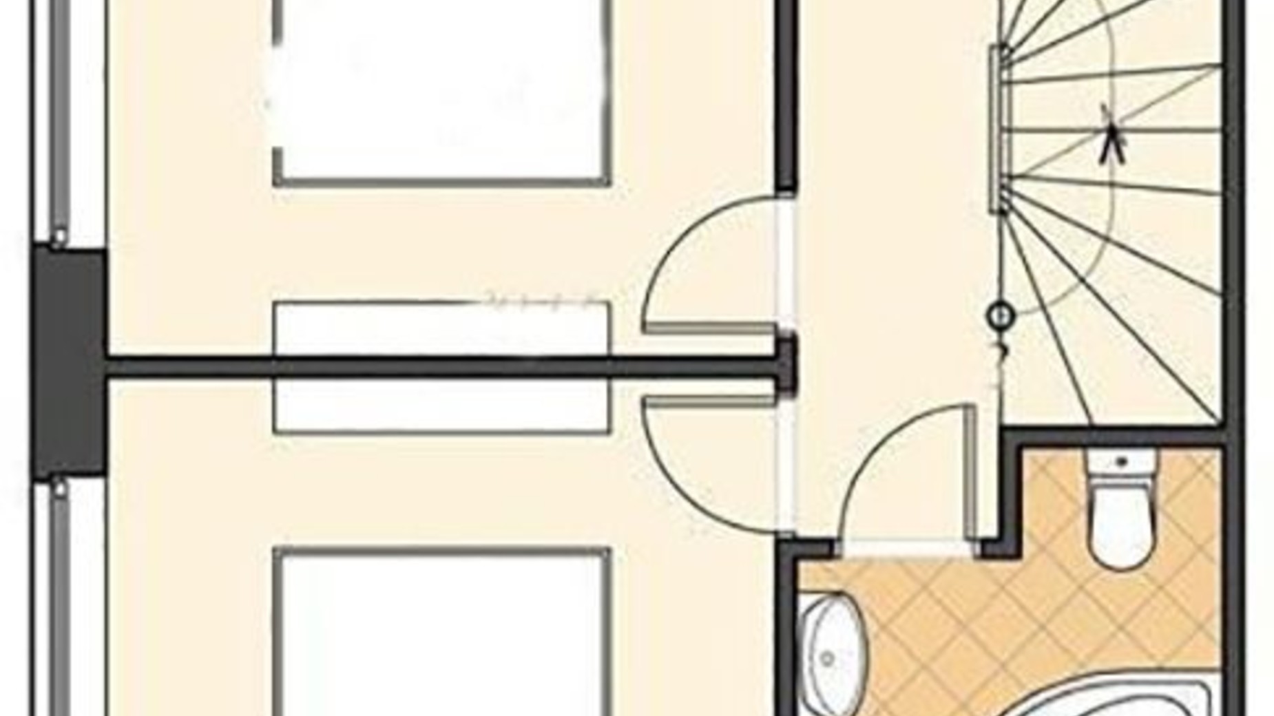 Планировка таунхауса в Таунхаус Казацкий 100.31 м², фото 227471