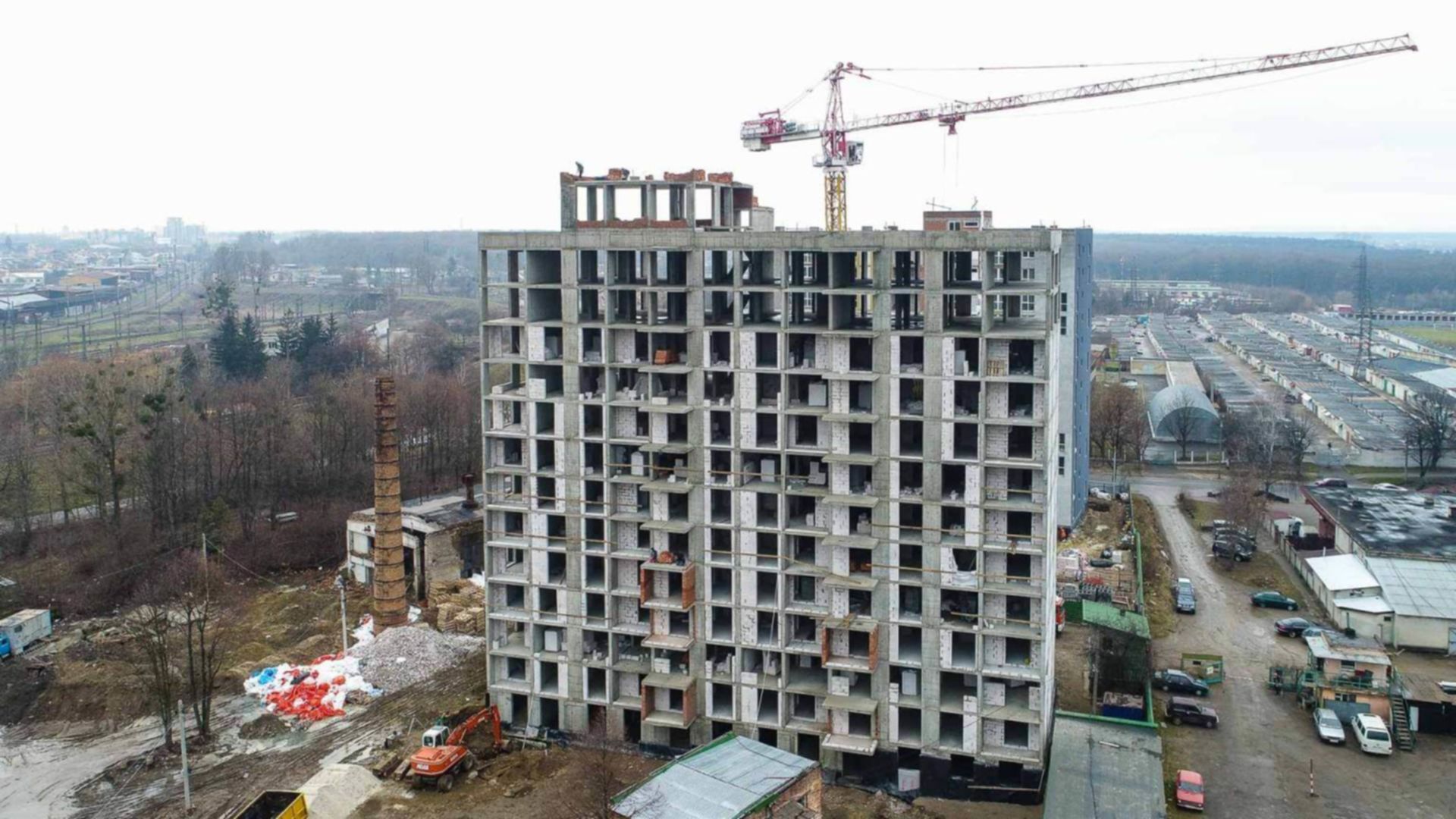 Станом на лютий 2021 року ЖК Ріел Сіті хід будівництва фото 227786