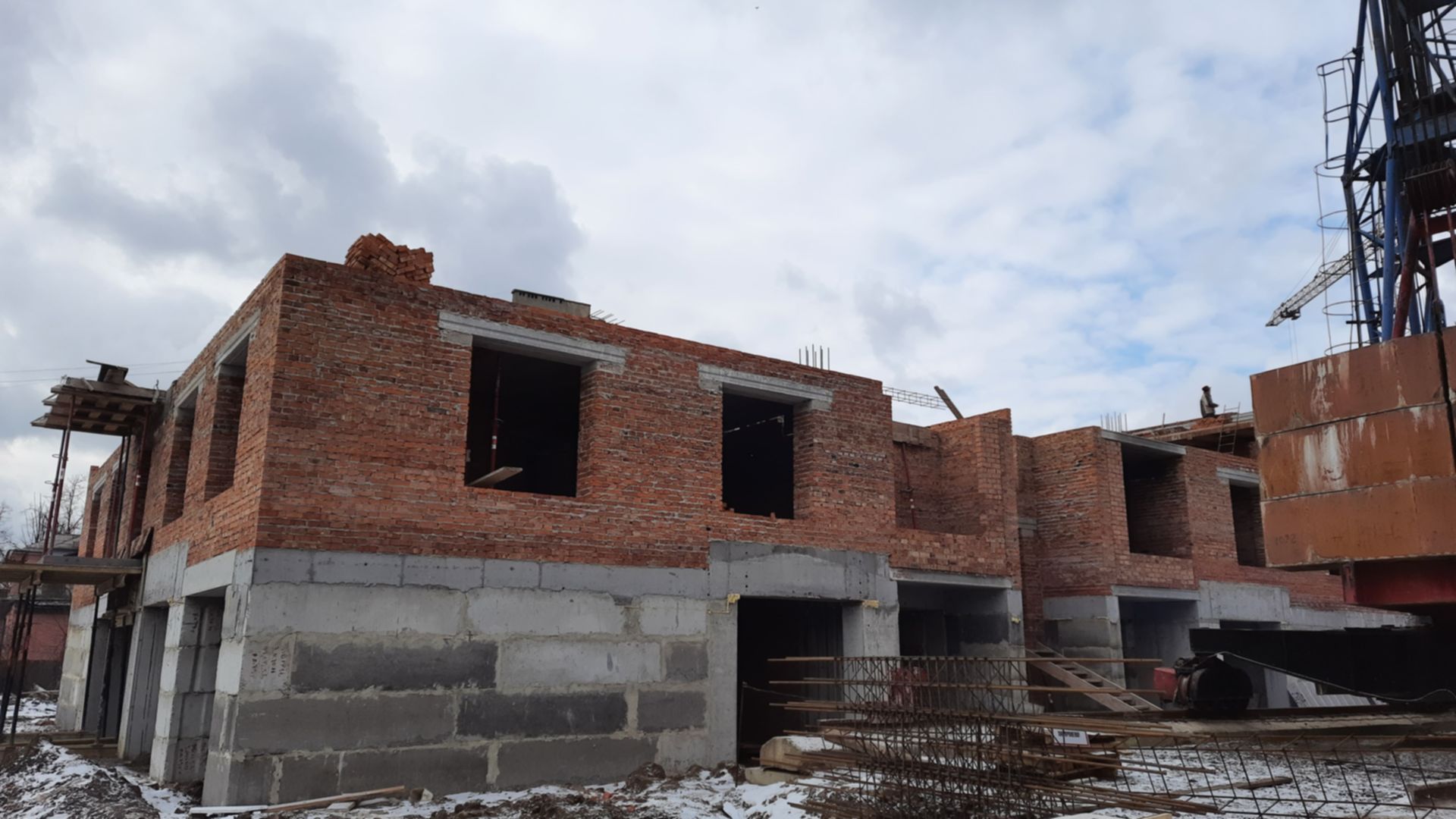 Состоянием на февраль 2021 года ЖК Паркове містечко ход строительства фото 228029