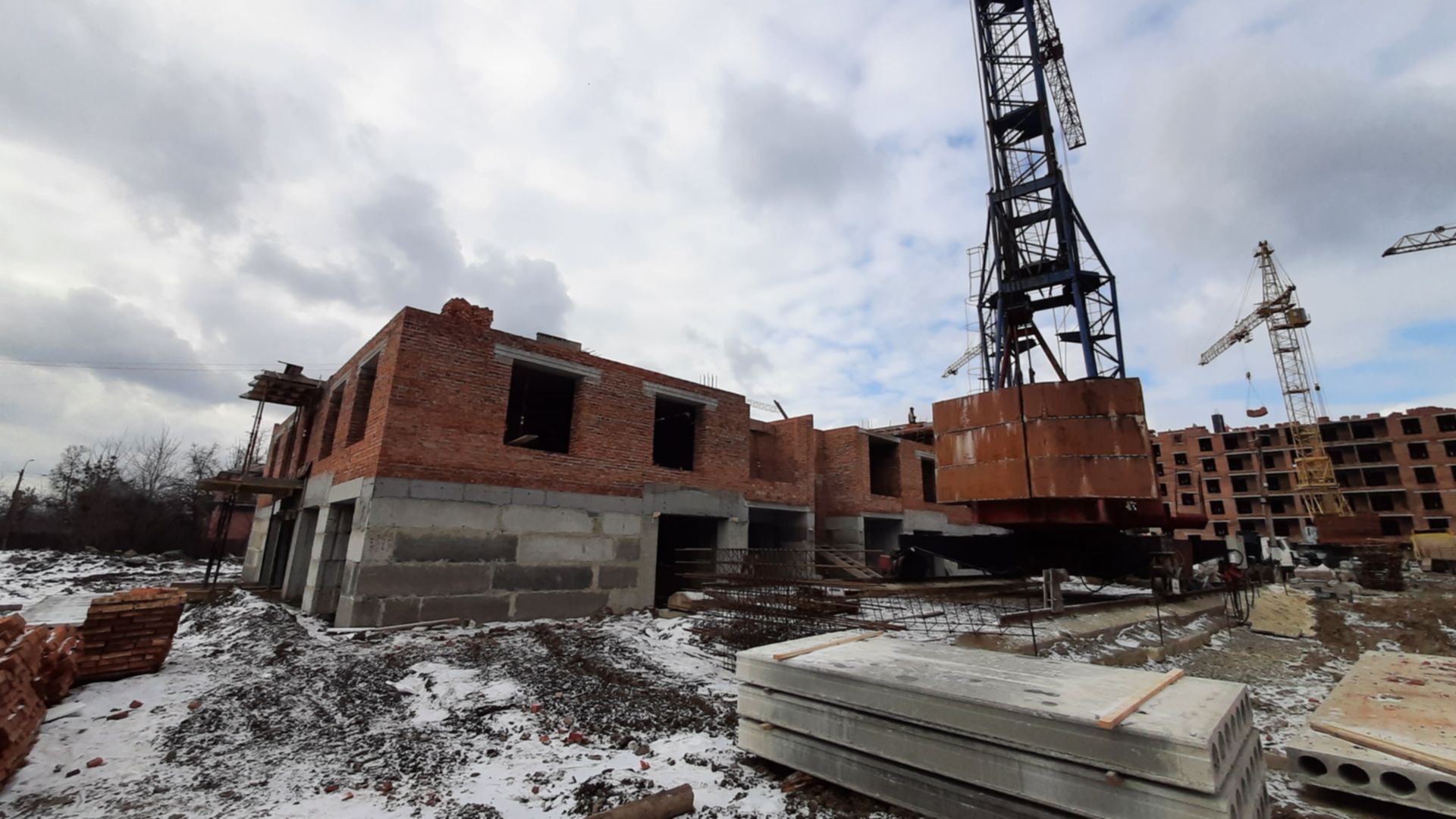 Состоянием на февраль 2021 года ЖК Паркове містечко ход строительства фото 228032