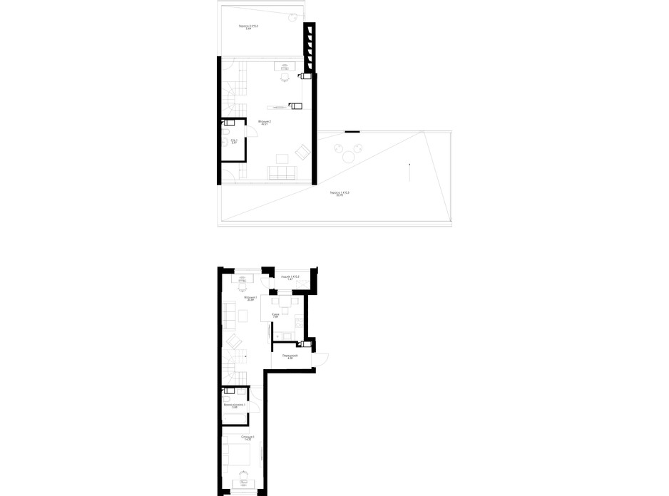 Планировка помещения в ЖК San Francisco Creative House 123.2 м², фото 230608 Планировка помещения в ЖК San Francisco Creative House 123.2 м², фото 230608