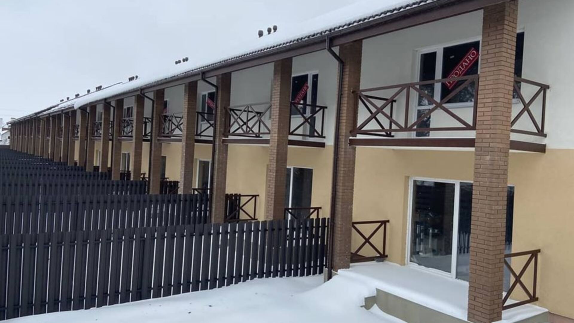 Таунхаус Рівер Таун хід будівництва фото 232855