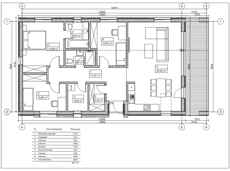 Планування котеджу в КМ Mulberry Homes 100 м², фото 234044 Планування котеджу в КМ Mulberry Homes 100 м², фото 234044