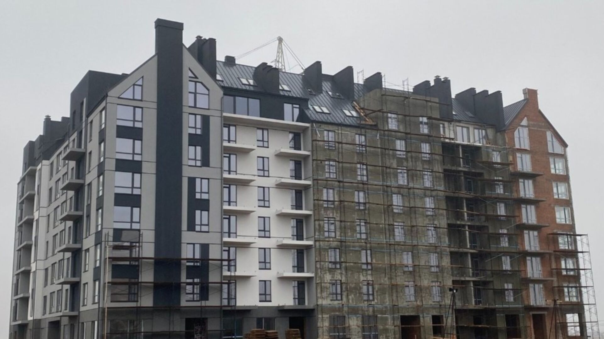 Состоянием на февраль 2021 года ЖК Park Residence ход строительства фото 235023