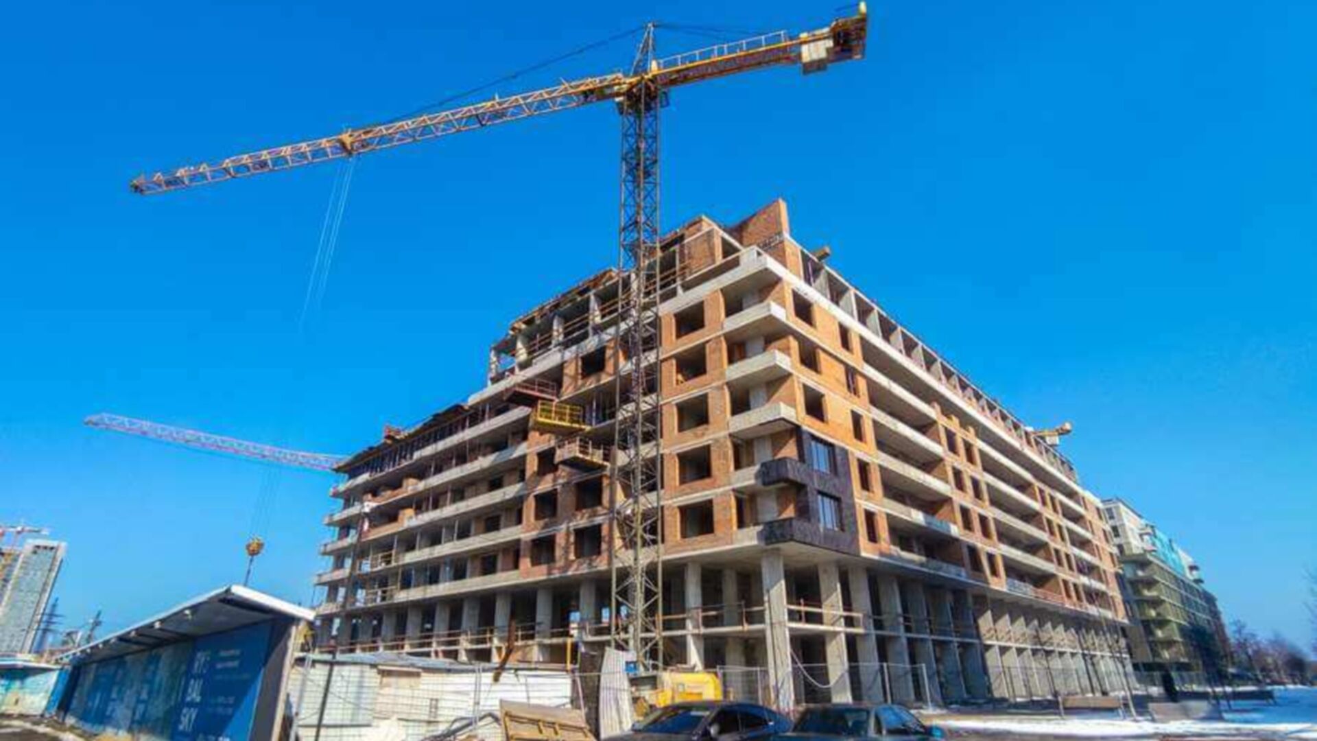 Состоянием на март 2021 года Жилой район Rybalsky ход строительства фото 239694