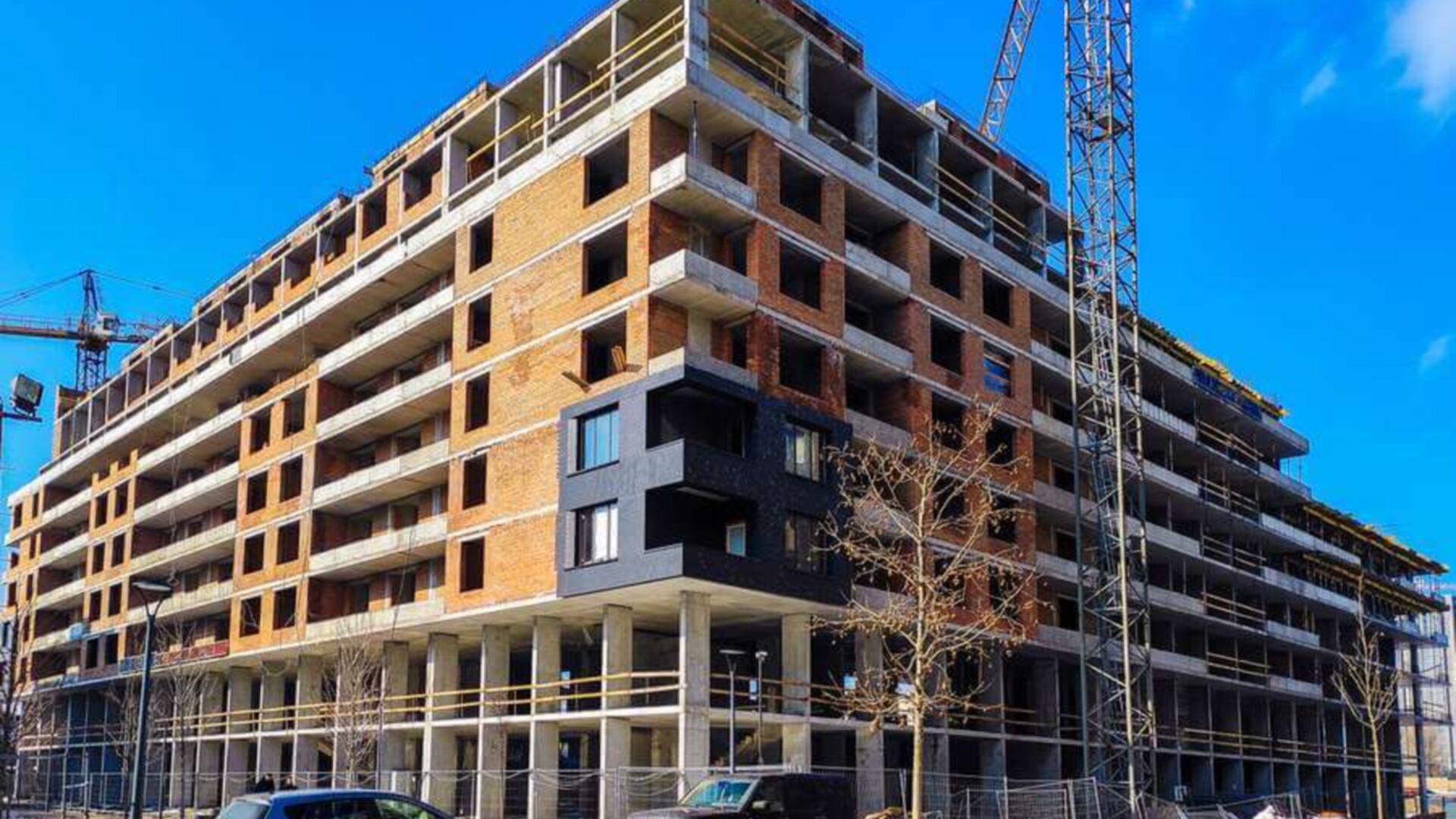 Состоянием на март 2021 года Жилой район Rybalsky ход строительства фото 239700