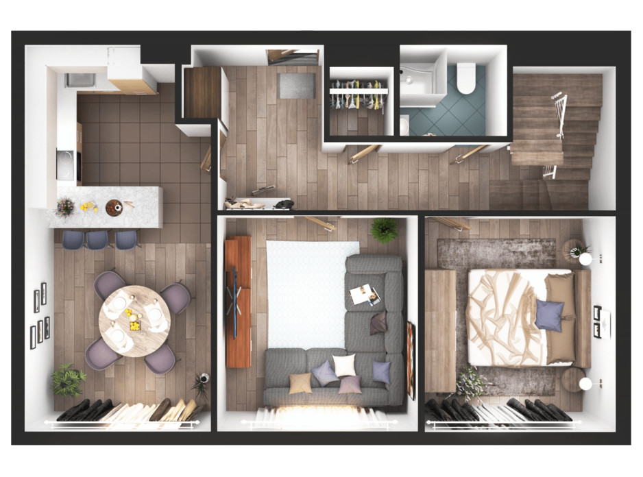 Планування 4-кімнатної квартири в ЖК Greenville Park Kyiv 182.2 м², фото 240309 Планування 4-кімнатної квартири в ЖК Greenville Park Kyiv 182.2 м², фото 240309
