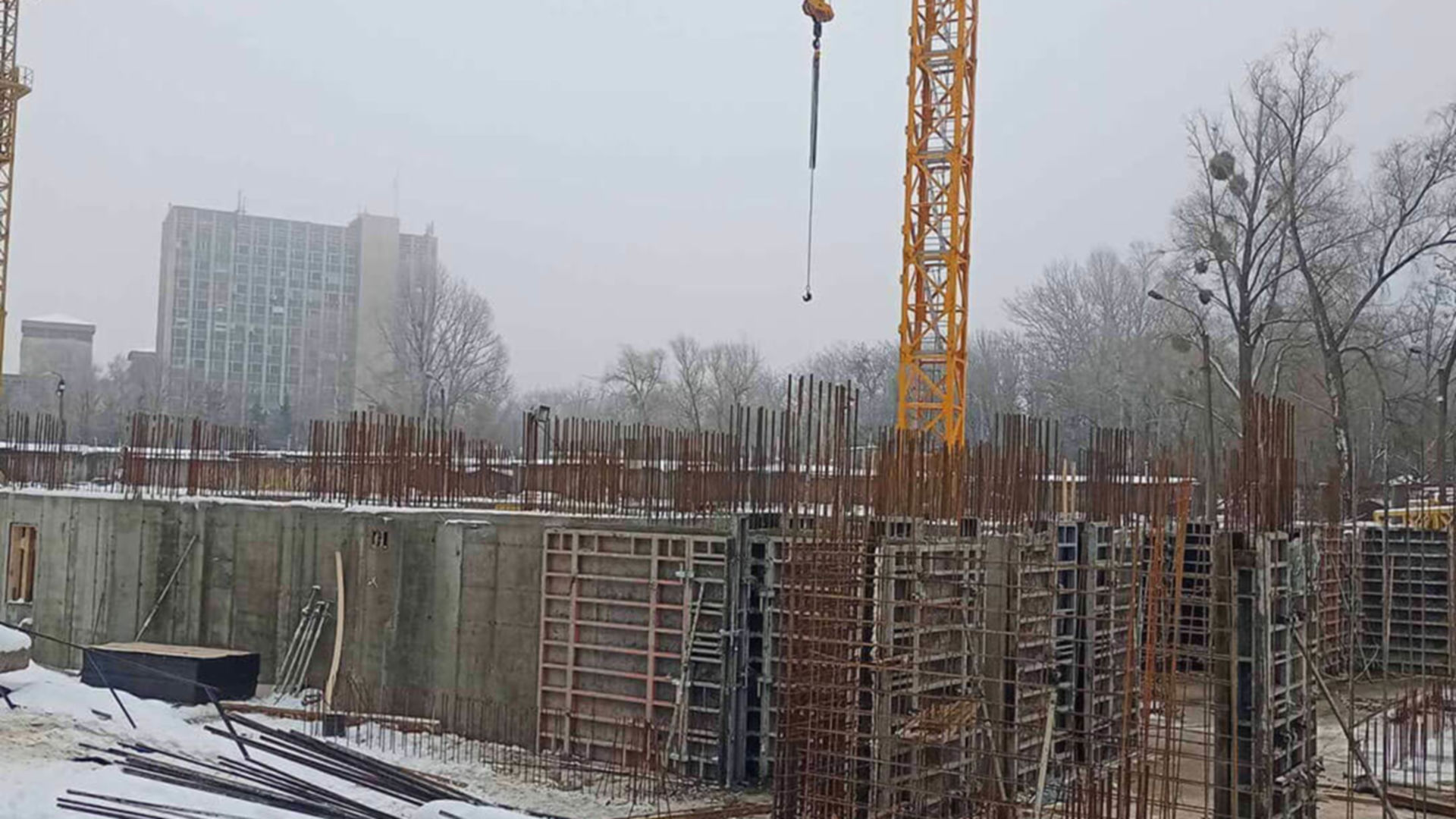 Состоянием на март 2021 года ЖК Авеню 42 ход строительства фото 241724