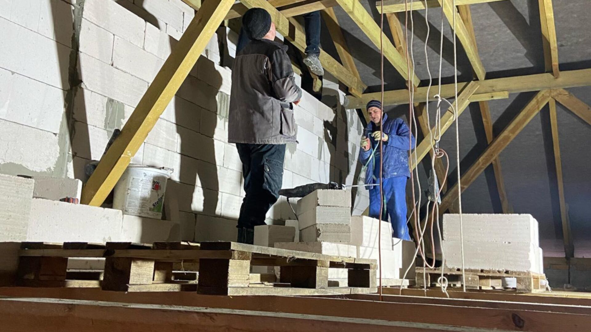 Таунхаус Рівер Таун хід будівництва фото 243857