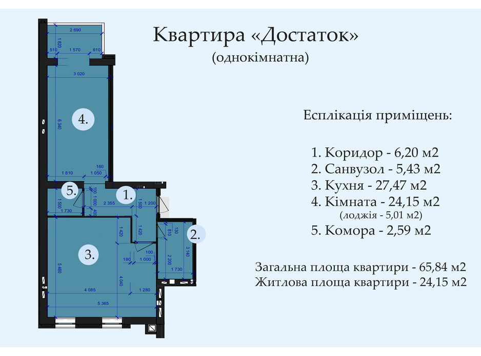 Планировка 1-комнатной квартиры в ЖК Петровский квартал 65.84 м², фото 244439 Планировка 1-комнатной квартиры в ЖК Петровский квартал 65.84 м², фото 244439