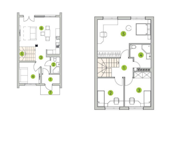 КМ Нова Олександрівка: планування 4-кімнатної квартири 100 м²