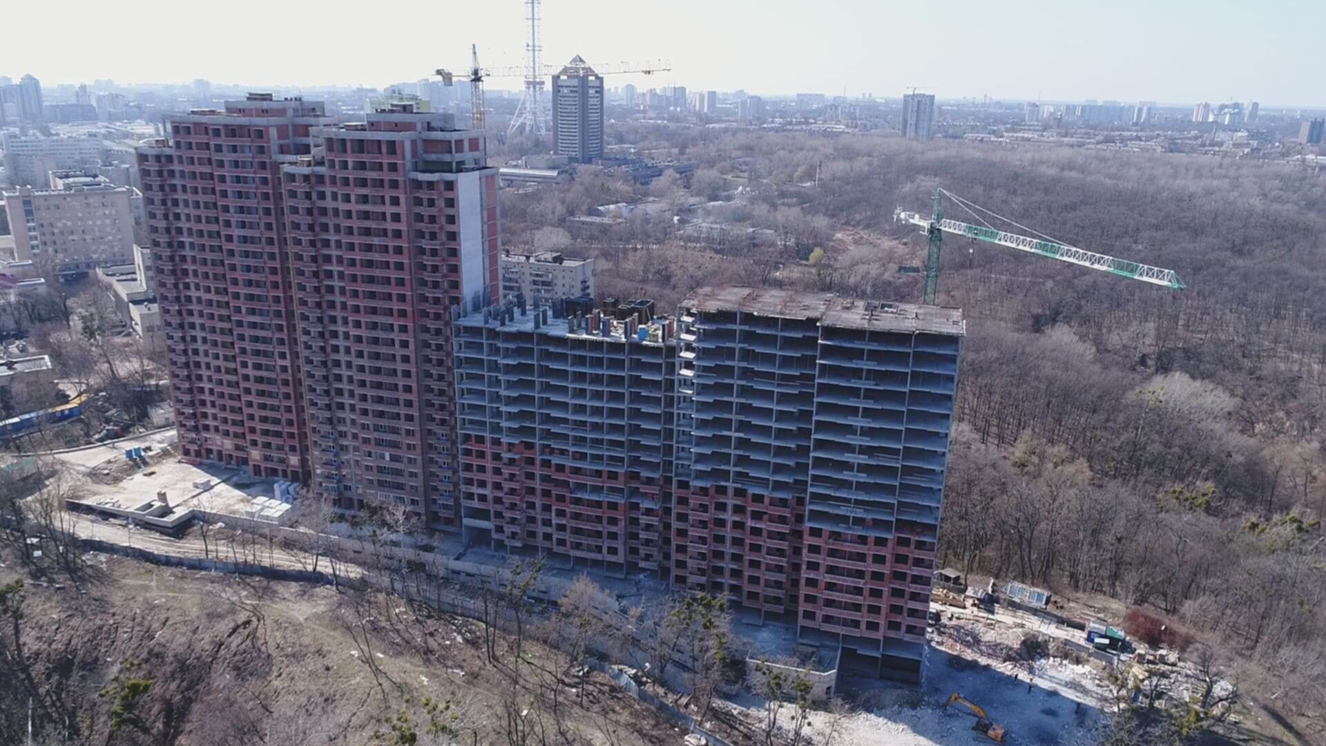 Станом на квітень 2021 року ЖК Кирилівський Гай хід будівництва фото 252851