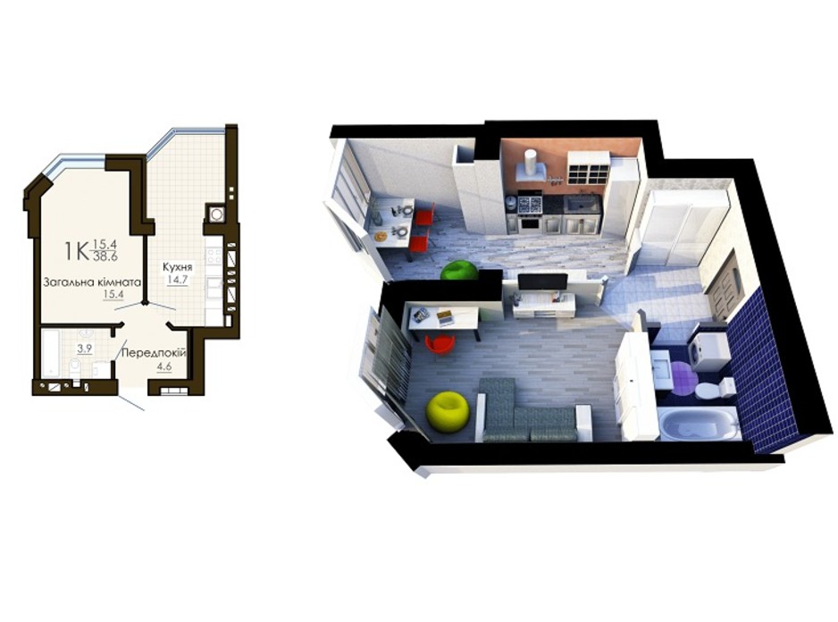 ЖК Sofia Residence планировка 9 ЖК Sofia Residence планировка 9