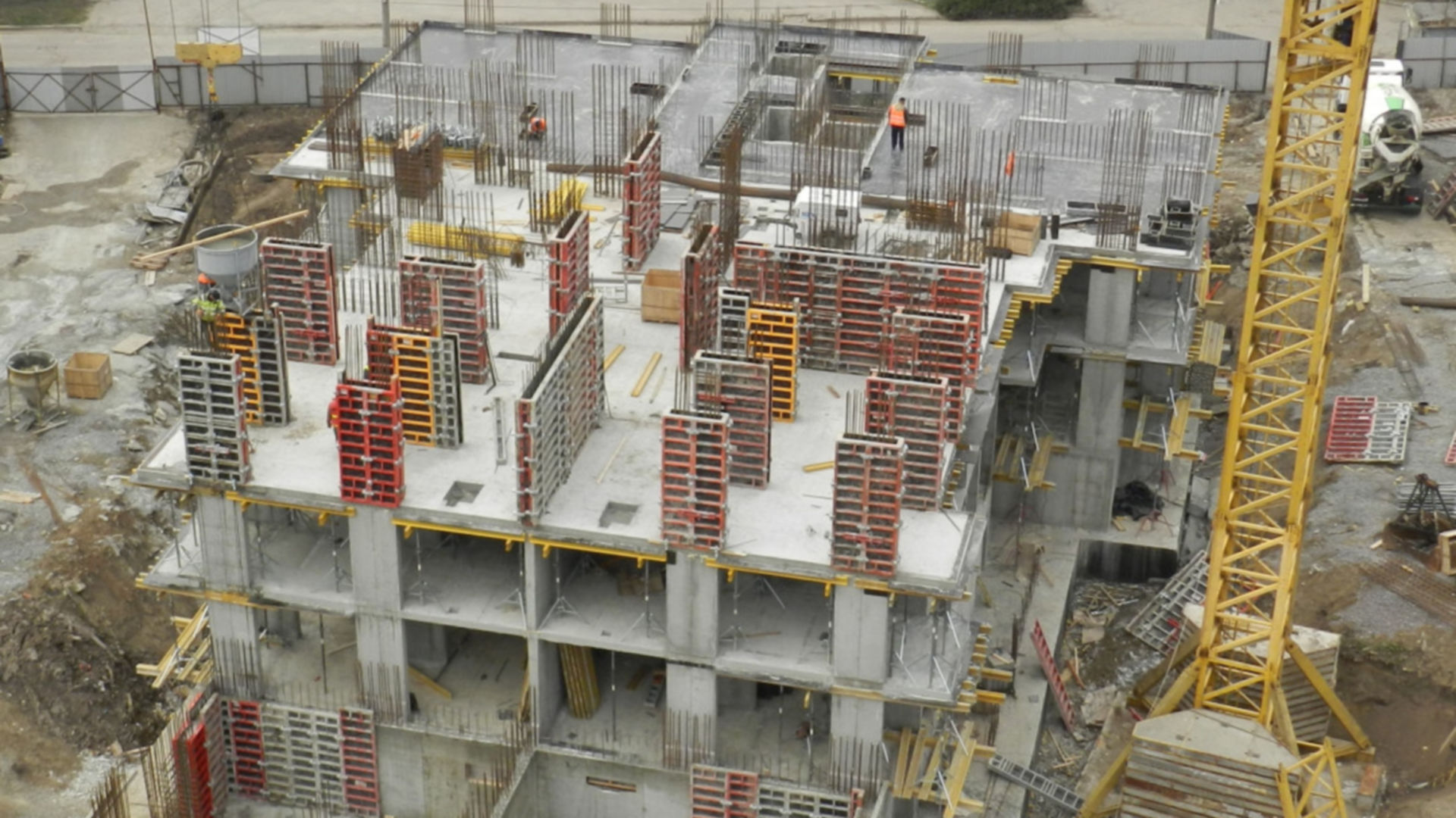 Состоянием на апрель 2021 года ЖК Авеню 42 ход строительства фото 254100