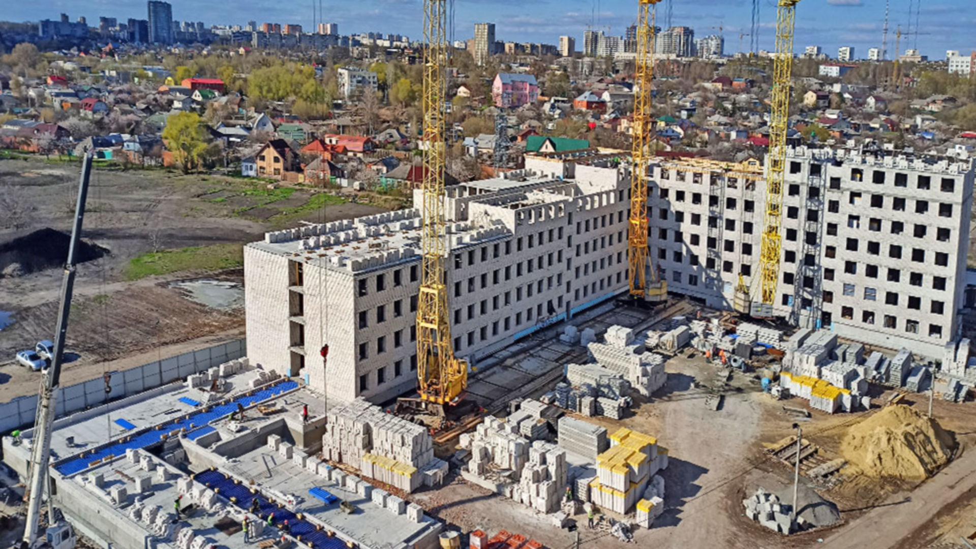 ЖК Воробьевы горы на полях 3 ход строительства фото 254937