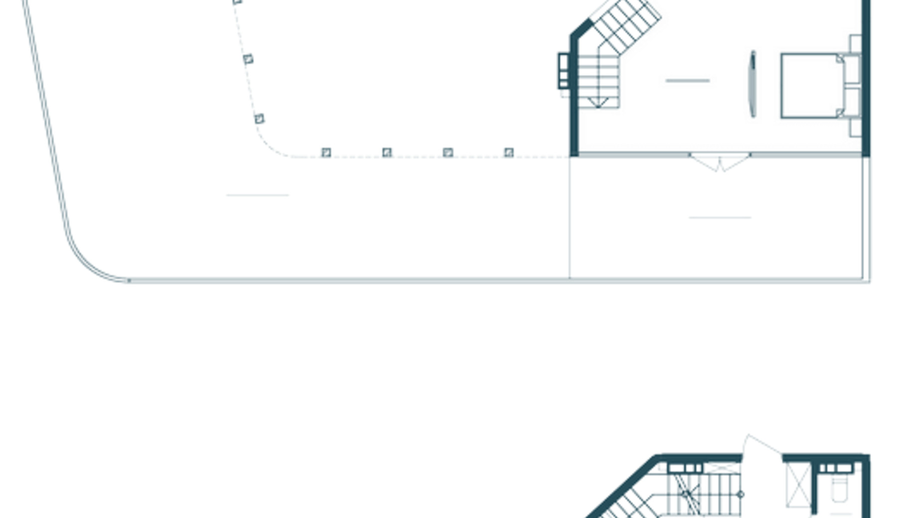 Планування багато­рівневої квартири в ЖК Kandinsky Odessa Residence 126.7 м², фото 259463