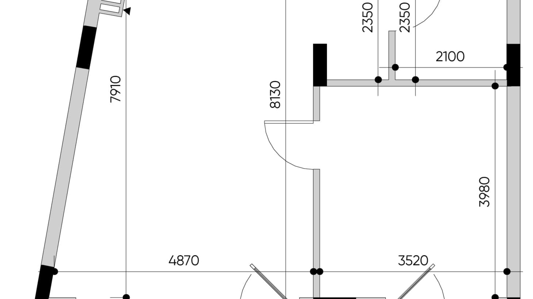 Планування 1-кімнатної квартири в ЖК Park Lake City Vita 65.13 м², фото 260606