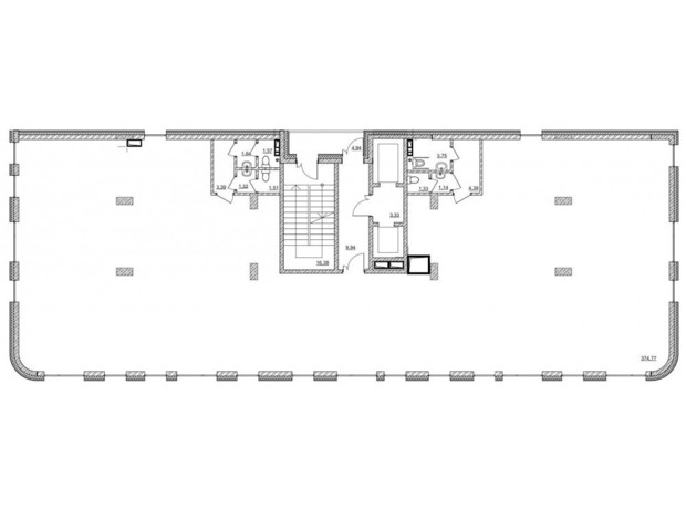 ЖК KBD.house: планування приміщення 394.81 м²