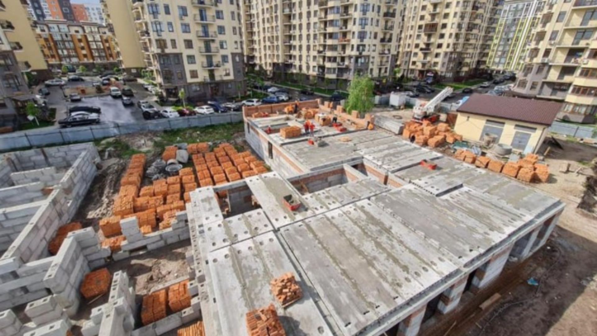 Состоянием на май 2021 года ЖК Бургундия ход строительства фото 263162