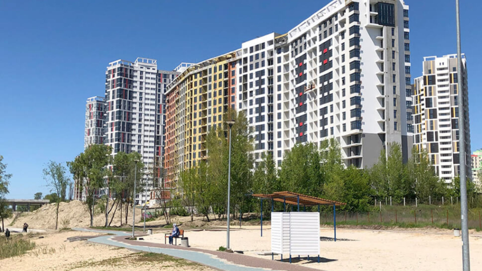 Состоянием на май 2021 года ЖК ул. Евгена Маланюка (Сагайдака), 101 ход строительства фото 263578