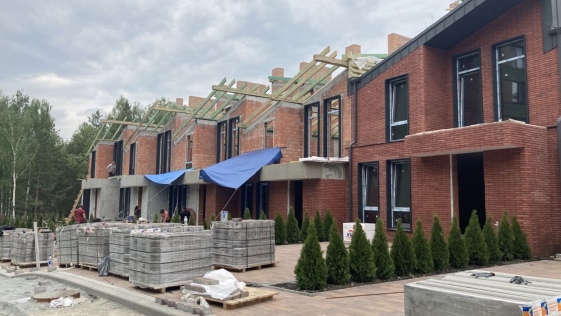 Таунхаус Parktown хід будівництва фото 264982