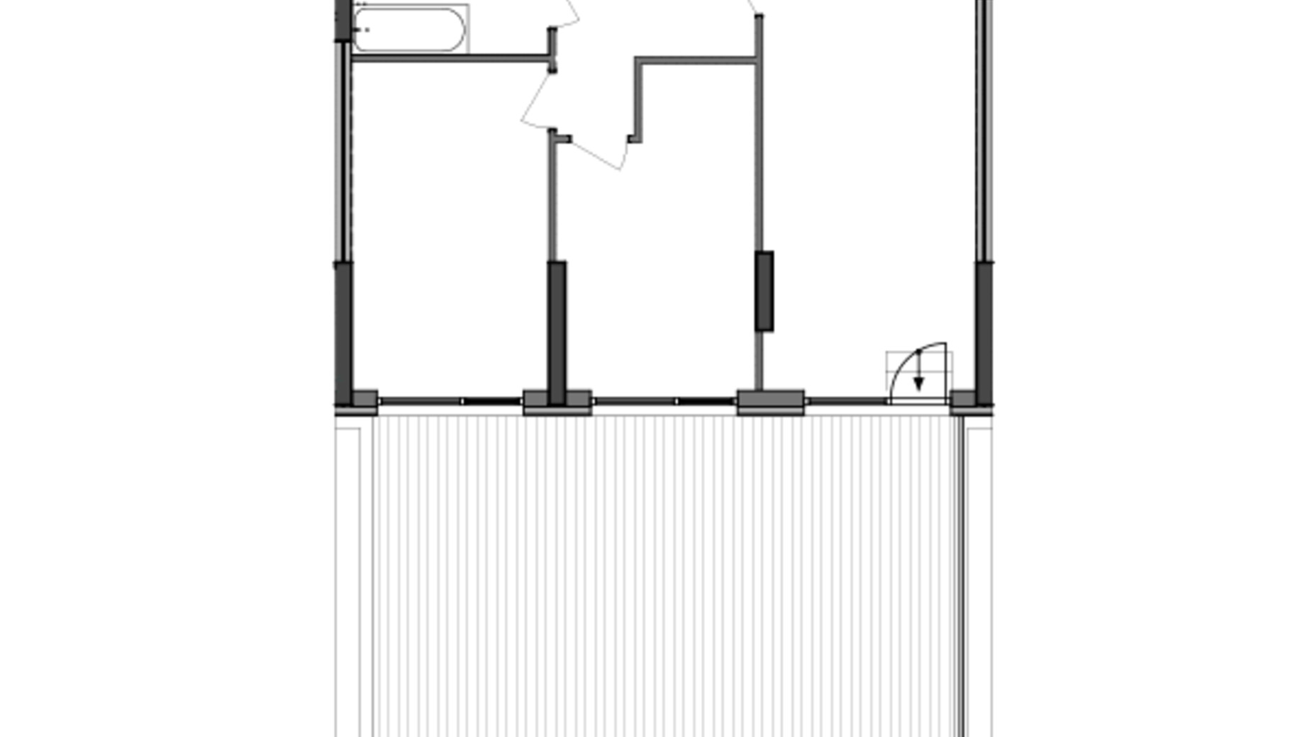 Планування 2-кімнатної квартири в ЖК Great 100.14 м², фото 266511