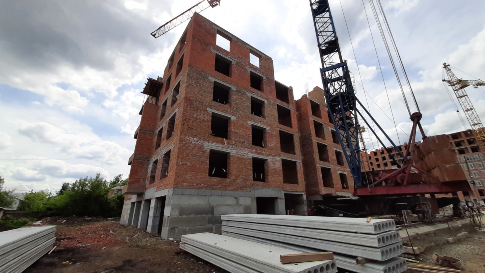 Состоянием на июнь 2021 года ЖК Паркове містечко ход строительства фото 267151