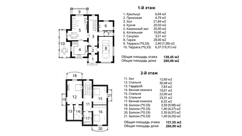 Планировка много­уровневой квартиры в КГ Золоче-Клуб 246 м², фото 27023