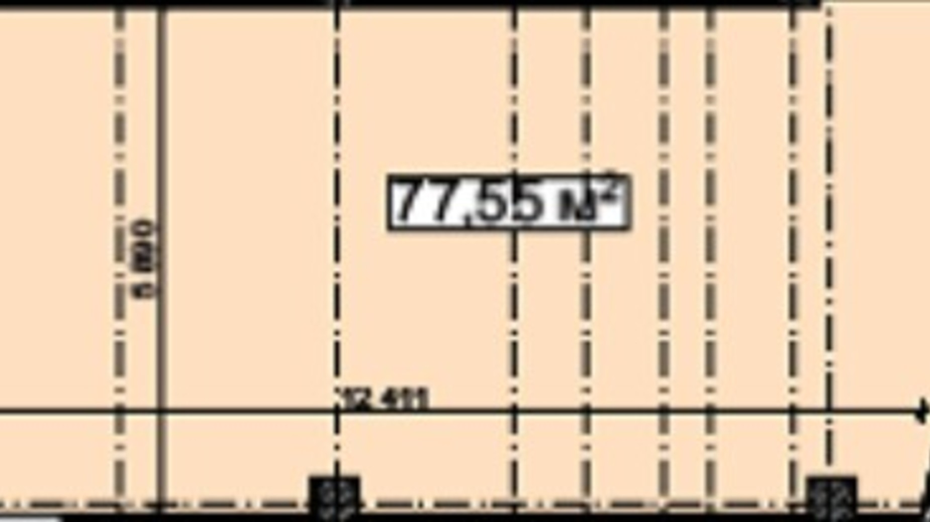 Планування приміщення в БЦ Idm Mall 77.55 м², фото 272110