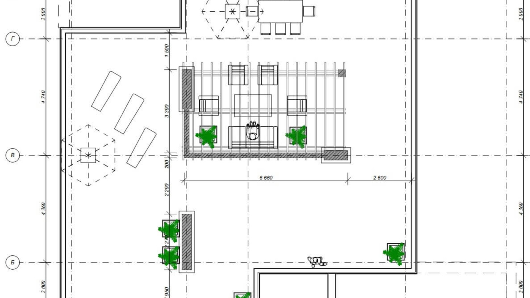 Планировка коттеджа в КГ Forest Villa 150 м², фото 275467