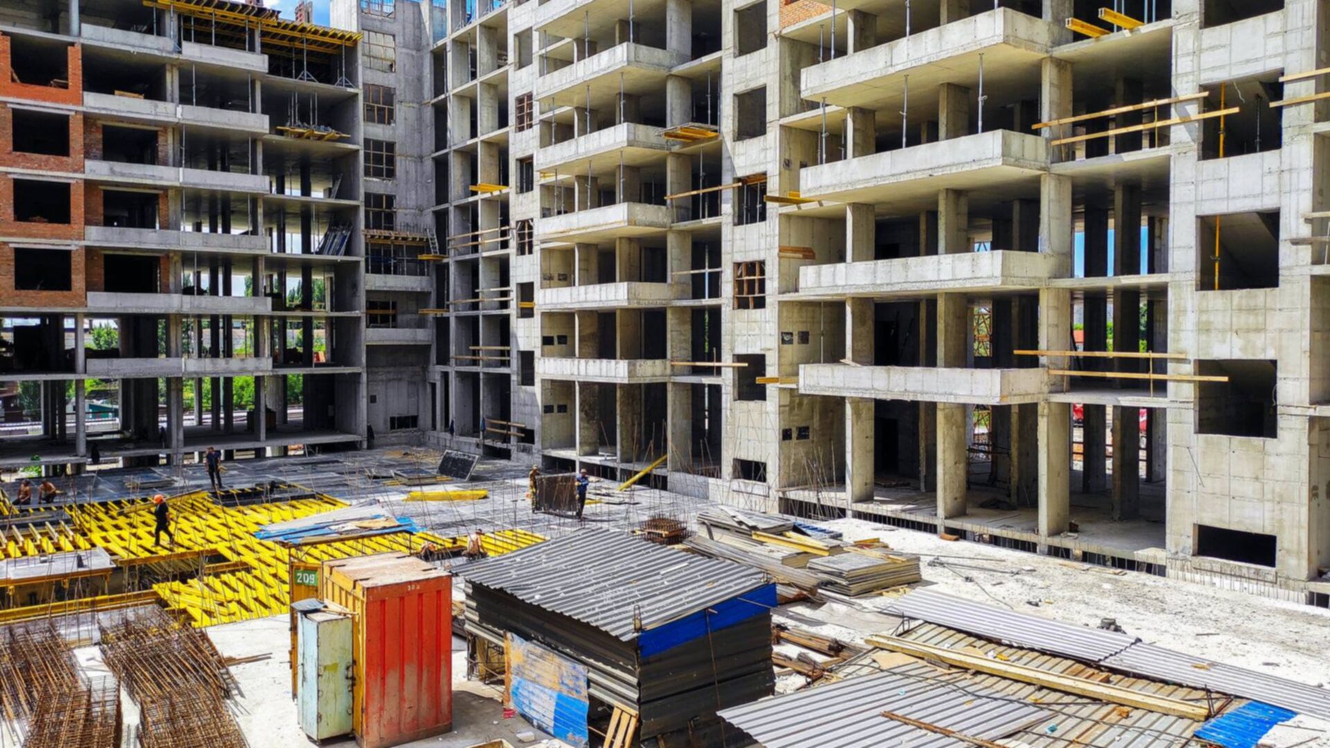 Состоянием на июнь 2021 года Жилой район Rybalsky ход строительства фото 275761