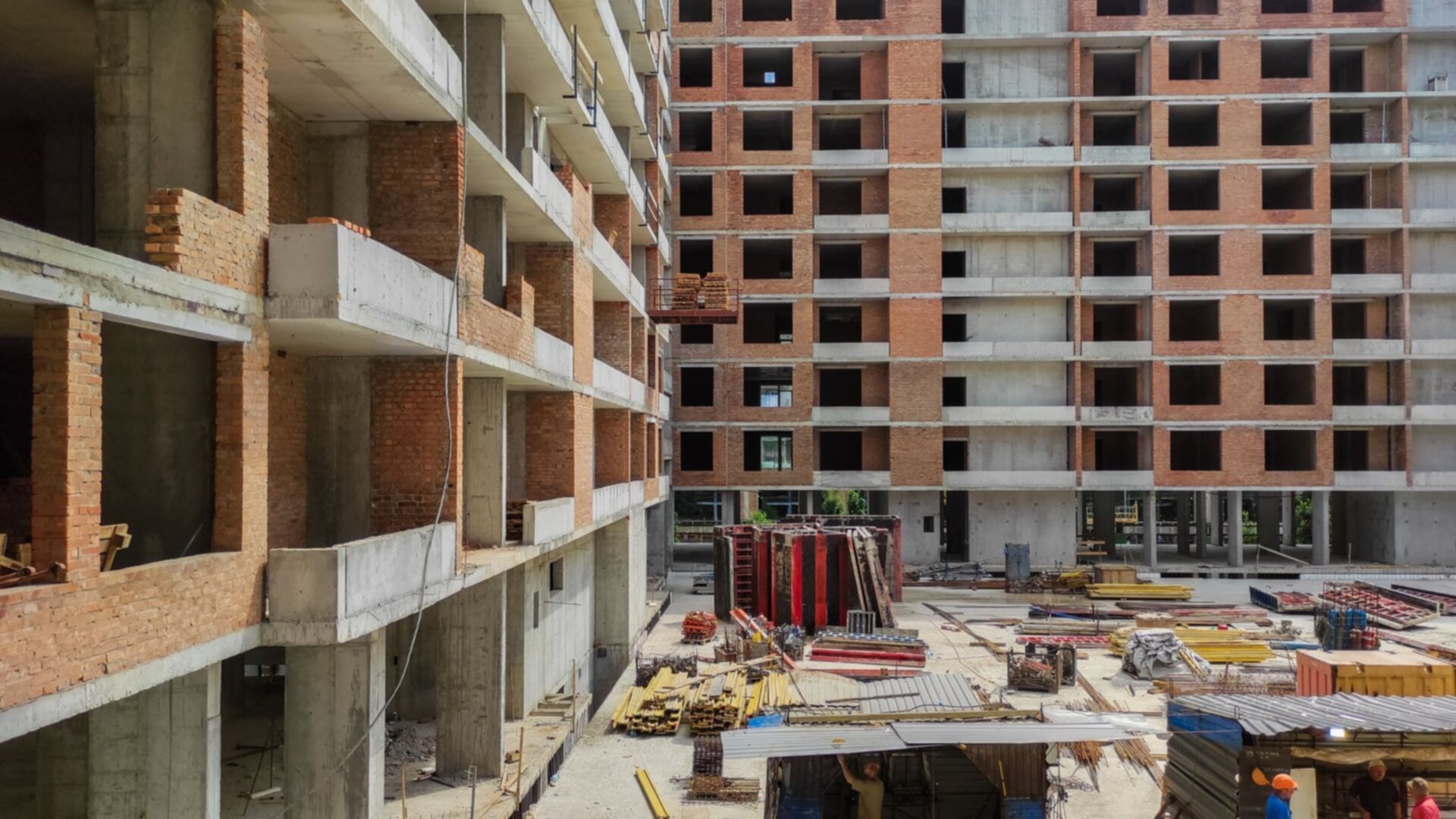 Состоянием на июнь 2021 года Жилой район Rybalsky ход строительства фото 275776