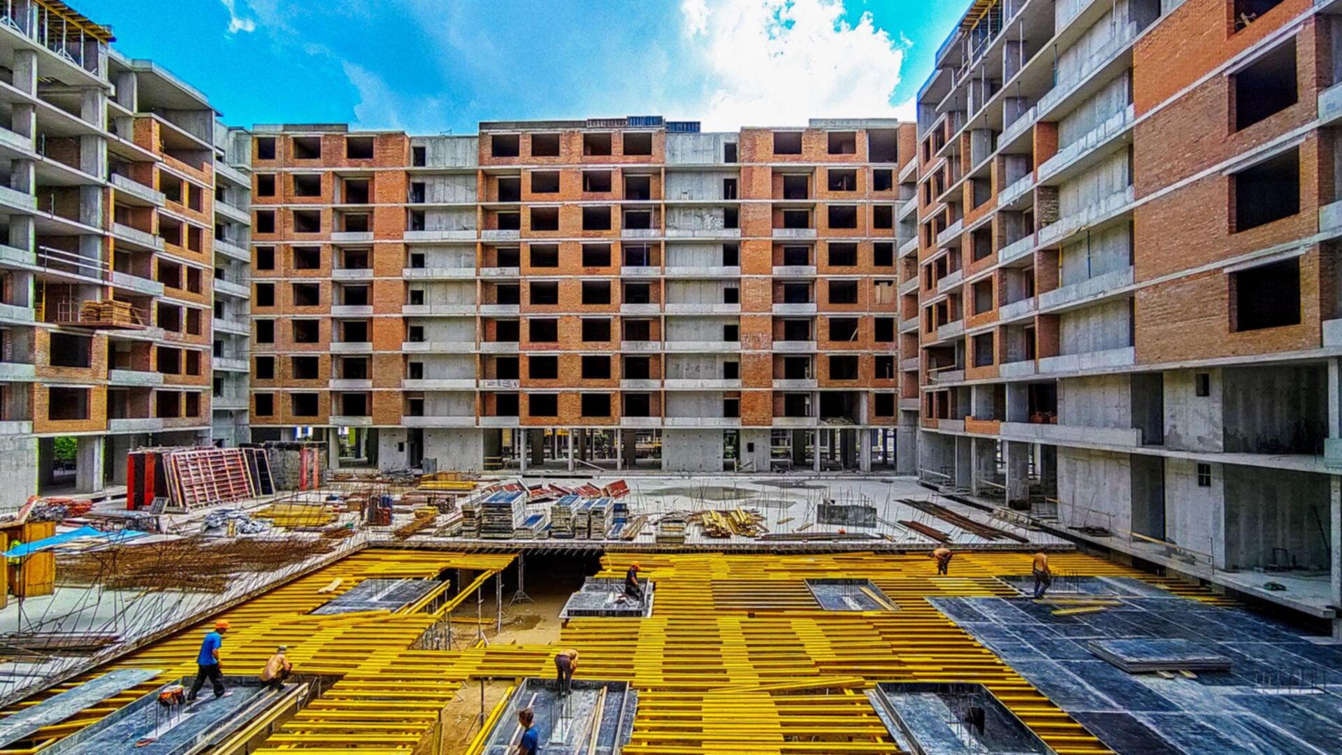 Состоянием на июнь 2021 года Жилой район Rybalsky ход строительства фото 275780