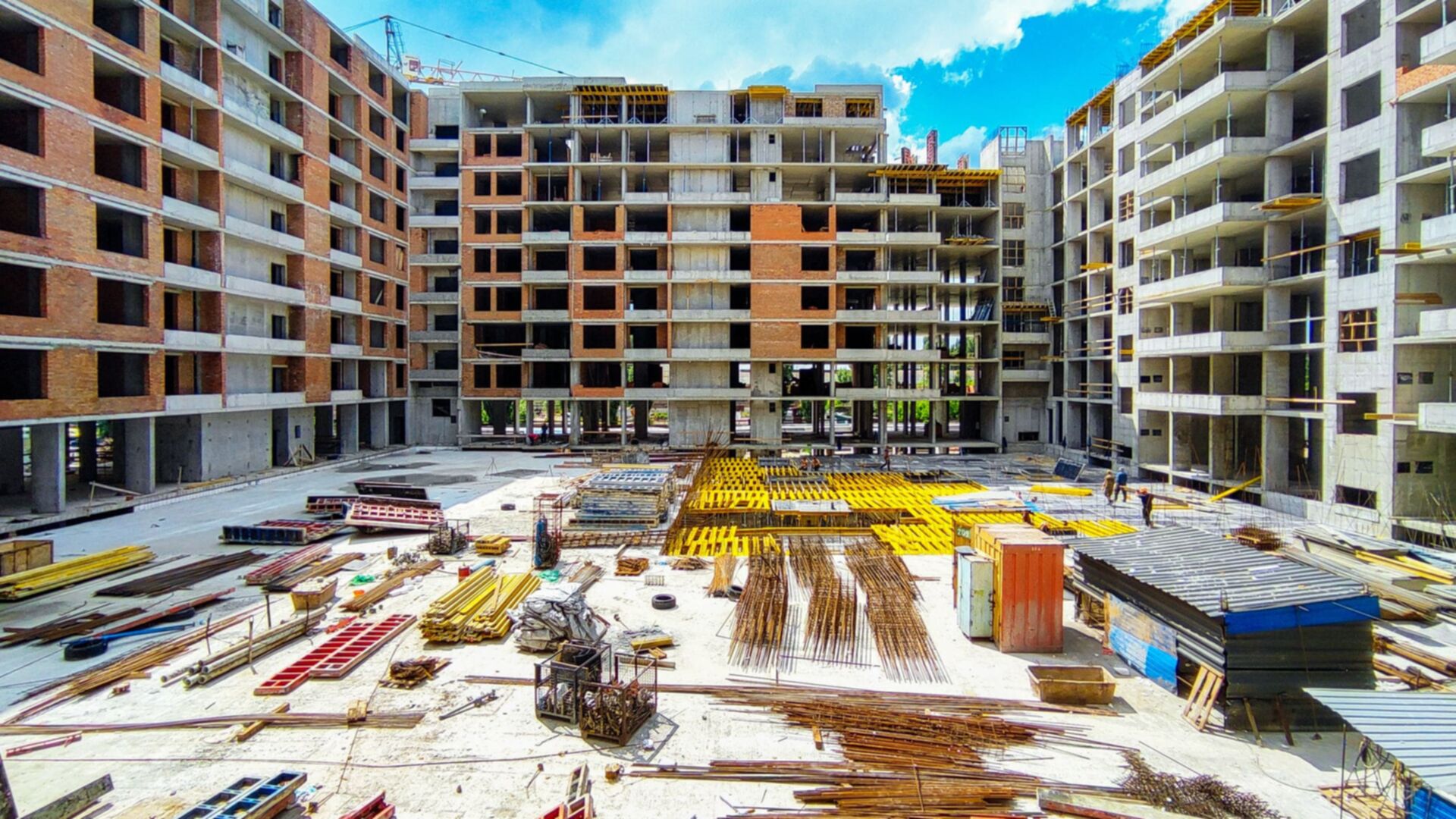 Состоянием на июнь 2021 года Жилой район Rybalsky ход строительства фото 275782