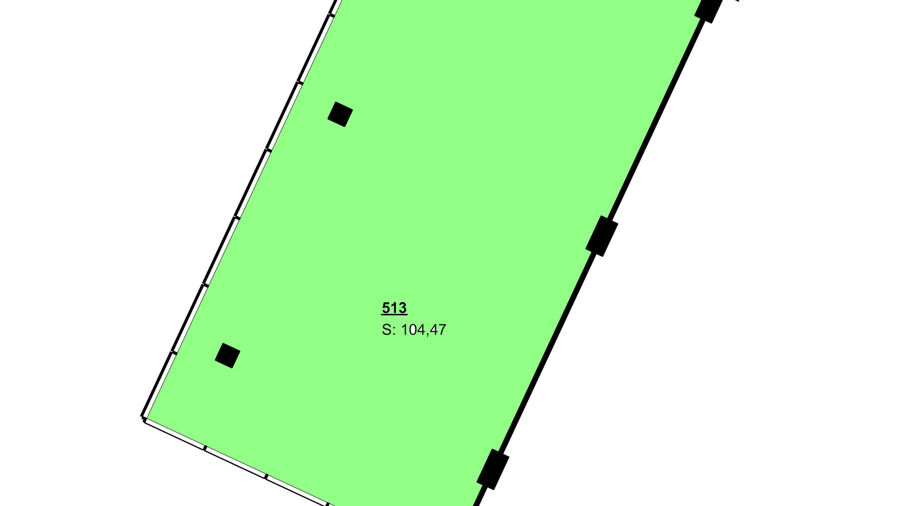 Планировка помещения в БЦ London (Лондон) 107.61 м², фото 276739