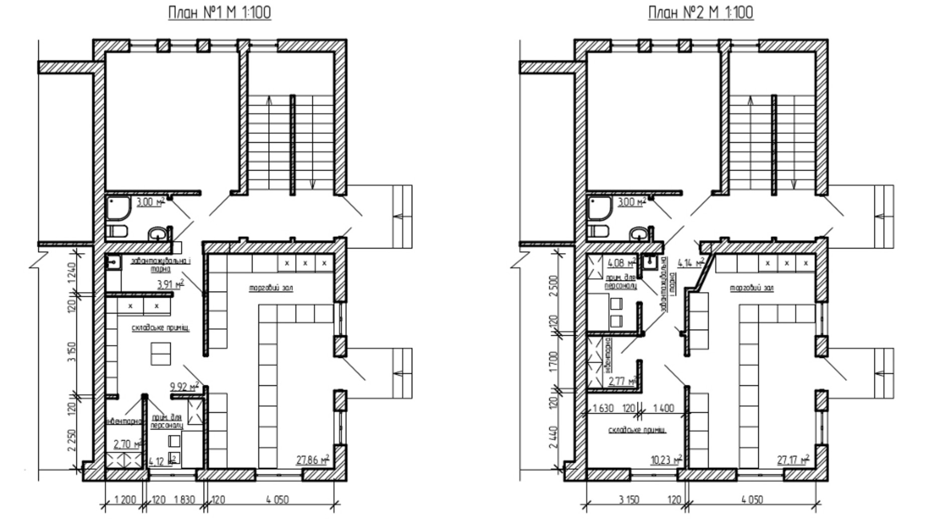 Планування 3-кімнатної квартири в Таунхаус Княжий 100 м², фото 27945