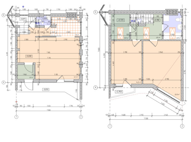 Таунхаус Княжий: планировка 4-комнатной квартиры 120 м²
