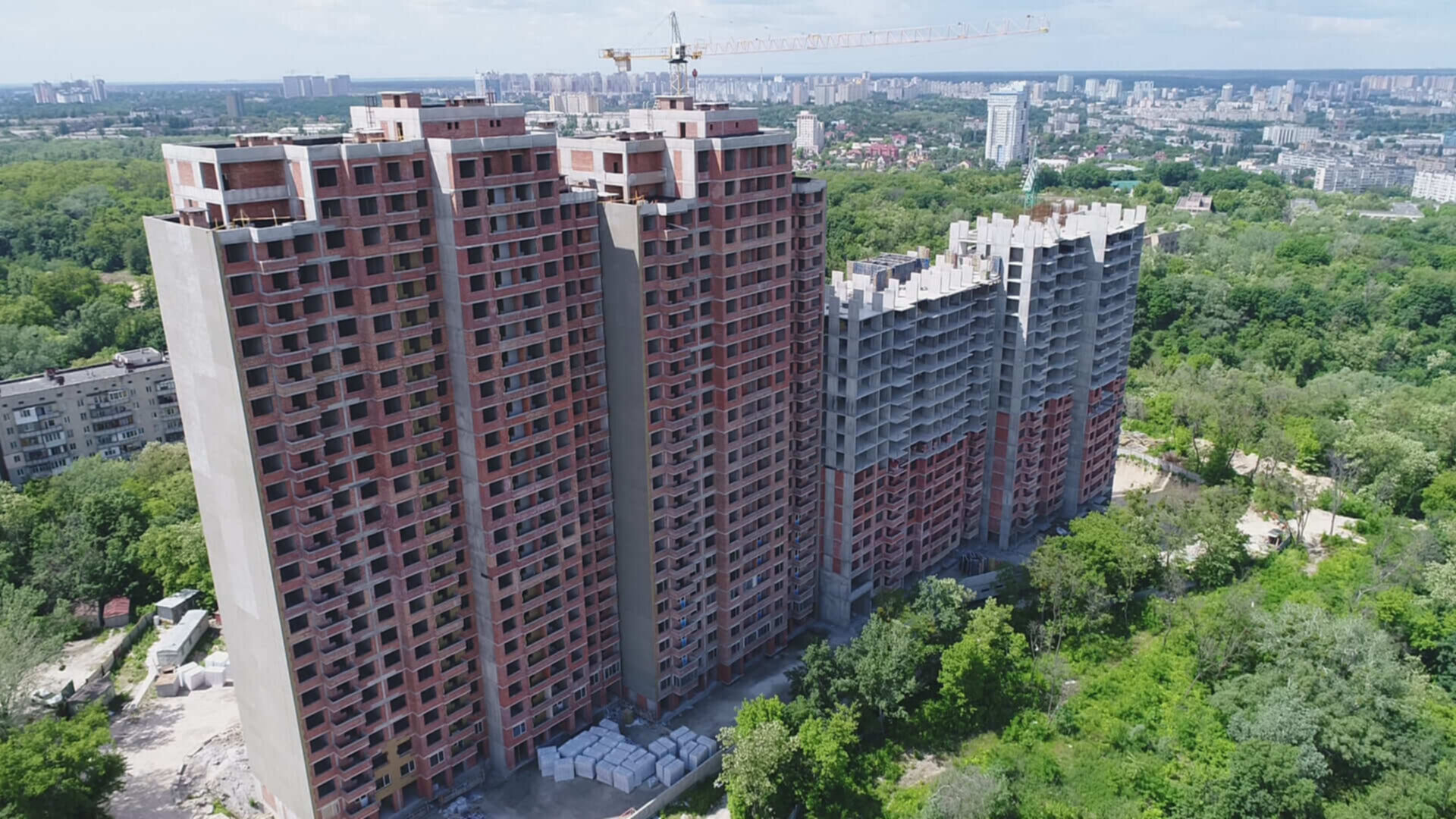 Станом на червень 2021 року ЖК Кирилівський Гай хід будівництва фото 279792