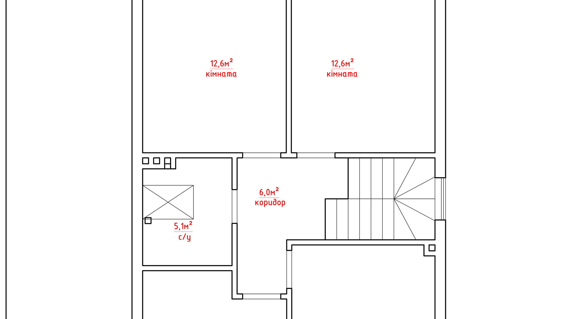 Планировка коттеджа в КГ Солнечный склон 132.3 м², фото 282409