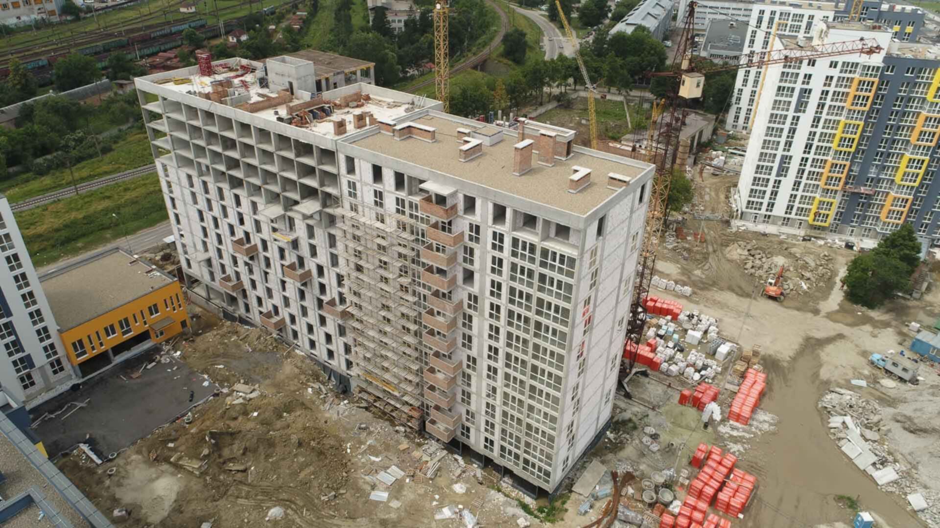 Станом на липень 2021 року ЖК Ріел Сіті хід будівництва фото 285708