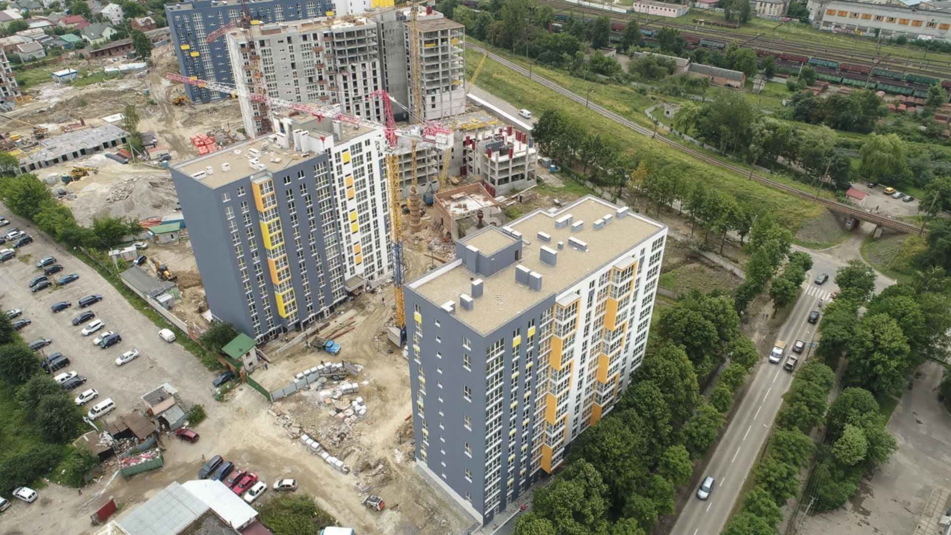 Станом на липень 2021 року ЖК Ріел Сіті хід будівництва фото 285712