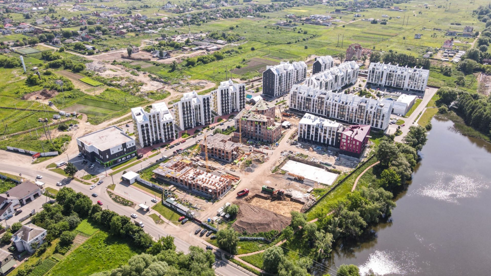 ЖК Білий Шоколад. City Lake хід будівництва фото 286497