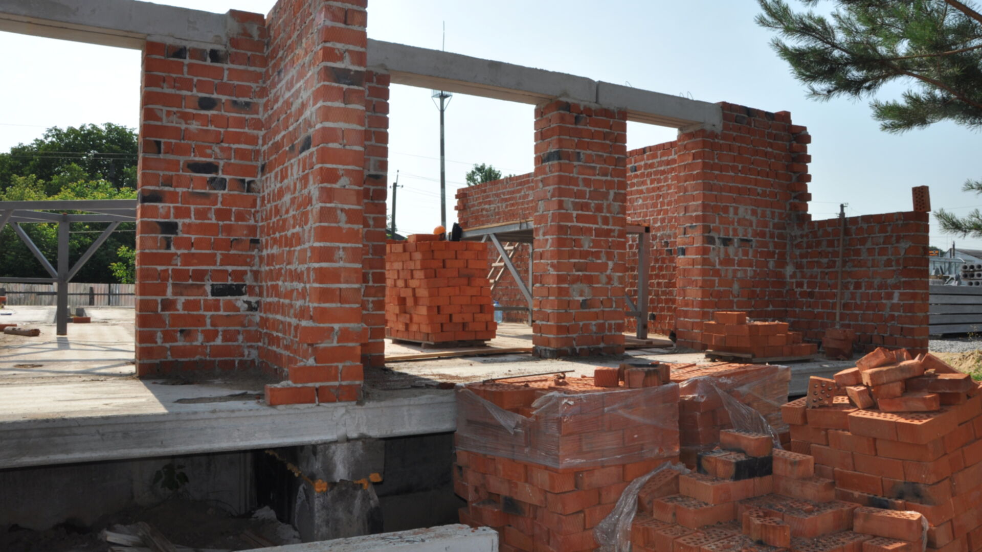 Состоянием на июль 2021 года ЖК Green Village ход строительства фото 291493